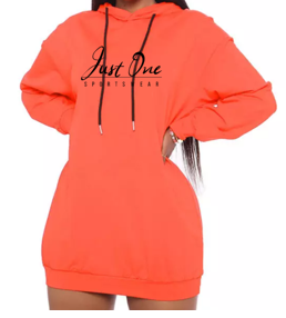 J1 hoodie dress